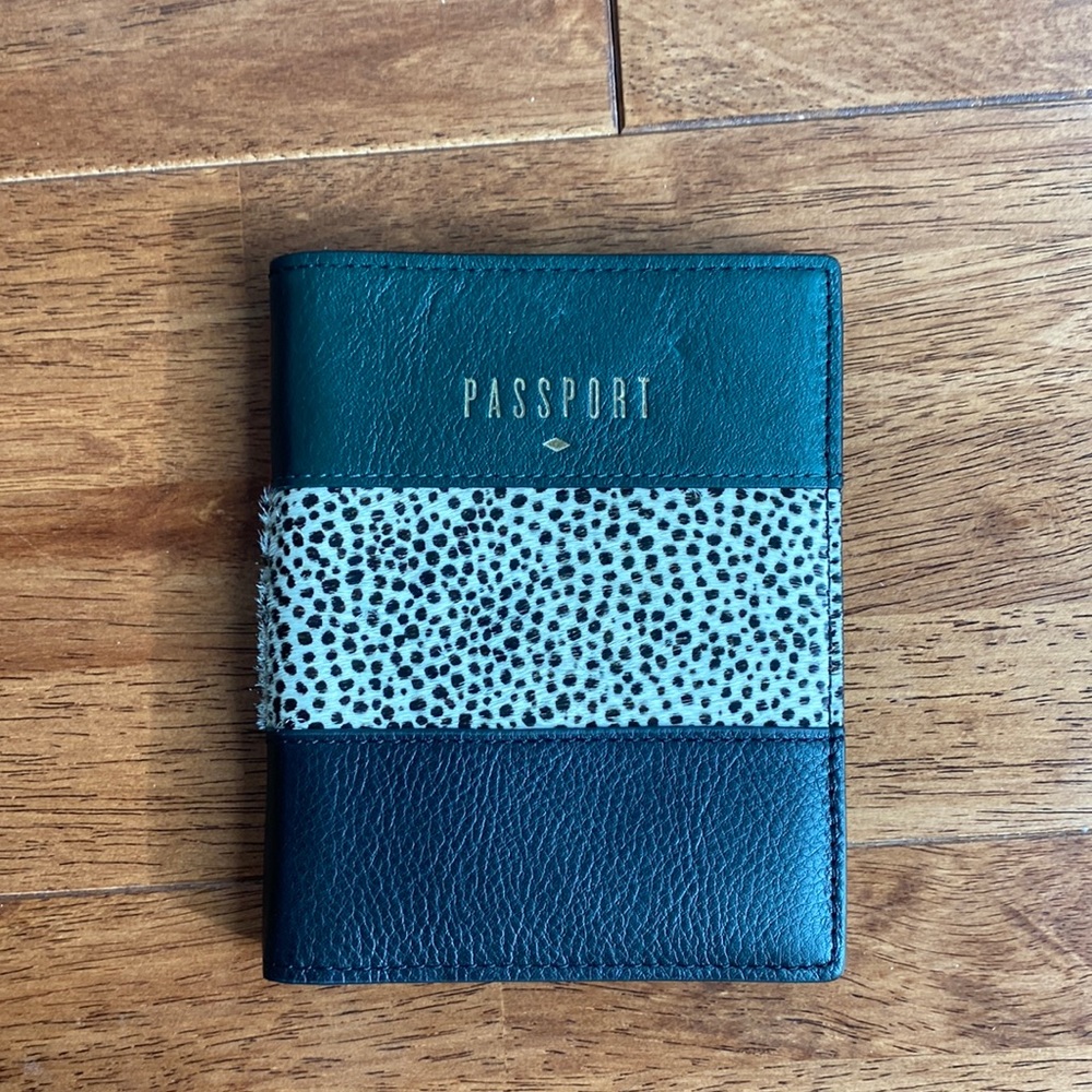 Fossil passport case
